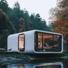 Cabana de Paisagem para Acampamento Espacial de Celebridade da Internet em Anshan Cabana de Pousada Cabine de Design de Cabine de Comércio Inteligente em Shenyang