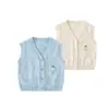 Coletes Infantis para Meninos e Meninas, Coletes de Roupa Externa para Primavera, Coletes de Tricô Infantis para Meninos Primavera 2026, Coletes Infantis para Primavera