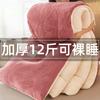 Colcha de Terciopelo de Leche para Invierno, Doble Cara, 5 kg, Colcha de Invierno de Franela Espesa, Cálida para Invierno, Núcleo de Fibra de Soja