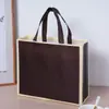 Sacolas personalizadas de TNT com impressão de logo, bolsas de mão, sacolas de compras, sacolas ecológicas promocionais com impressão personalizada, publicidade personalizada