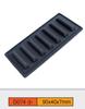 Almohadillas de Plástico PVC, Antideslizantes, Almohadillas Inferiores de Equipaje de 5 Barras, Almohadillas Inferiores de Maleta, Accesorios Inferiores de Barra de Goma Suave para Mochila
