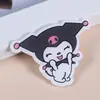 Broche de Acrílico Desenho Animado Ins Insígnia Kuromi Decoração de Mochila Presente Broche
