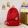 Mochila universitária altamente estilosa para mulheres, mochila de viagem simples de grande capacidade, mochila da moda de alta qualidade versão coreana