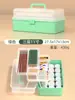 Caja de herramientas para estudiante de arte almacenamiento de pintura hardware plegable para pintura china pintura Estudiantes de primaria primer grado polvo