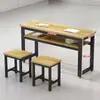 Mesa Larga de Sala de Conferencias, Pupitres y Sillas Escolares, Mesa de Capacitación para Adultos, Escritorio de Estudio, Escritorio para Clase de Tutoría, Escritorio de Estudiante