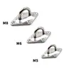 Punto Acero Inoxidable Diamante Hebilla de Puerta Ojal Placa Accesorios Vela de Sombra Hebilla de Barco Hebilla de Saco de Arena Gancho de Luz Hebilla de Diamante Hebilla Fija