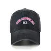 Gorra de Béisbol de Mezclilla Estilo Coreano para Mujer, Gorra Lavada de Algodón con Letras para Hombre, Protección Solar, Circunferencia de Cabeza Grande, Retro Personalizado al por Mayor