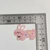Gatito Cachorro Divertido Estampado Dibujos Animados Acrílico Accesorios DIY Tocados Pegamento Crema Funda de Teléfono Parche Agujero Zapatos