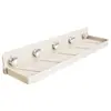 Estante de Almacenamiento de Ventosa Montado en la Pared, Organizador de Cosméticos para Pared de Baño sin Taladro, Almacenamiento para Inodoro
