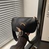 Moda Trendy 2025 Retro Bolso Cuadrado Pequeño para Mujer Diseño Nicho Textura Simple Otoño Nuevo Bolso Bandolera de Hombro Único