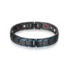 Europa y Estados Unidos ventas calientes moda personalidad entre oro imán titanio germanio acero inoxidable pulsera regalo pareja pulsera acero titanio