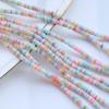 Piezas Redondas Teñidas tipo Concha con Agujeros Medianos Cuentas Espaciadoras de 5 mm y Piezas para Pulseras y Collares Materiales DIY Accesorios DIY Hecho a Mano Cuentas
