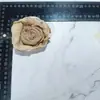 Nuevos Artesanías de Borde Horneado Retro Hechas a Mano Vestido de Rosa Estéreo Corsage Accesorios Decorativos Accesorios de Ropa diy