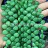 10*12mm ágata cristal agujero horizontal gotas de agua cuentas sueltas diy accesorios para pulsera collar gotas de agua planas semiacabadas
