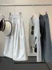 Calça Cropped Cinza Casual de Pernas Largas Feminina Outono Novo Estilo Cintura Elástica Cordão Solta Versátil Caimento Estilo Japonês Calça de Comprimento Médio