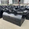 Vagón de Mina Fijo Mgc1.1-6, Gran Capacidad de Carga de 900 para Uso Subterráneo, Vehículo de Transporte para Ferrocarril de Vía Estrecha