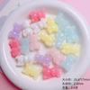 Oso Lindo Caramelo Estrella de Cinco Puntas Gelatina Cuentas Redondas Pulsera de Cuentas Hecha a Mano Diy Material para Accesorios de Joyería