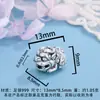 Pulseira Despertar do Leão Pixiu de Prata Pura 999 Artesanal DIY Pingente de Prata Dura 3D Acessórios de Tecelagem