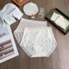 3430 Versión Ampliada de Seda de Hielo de Cintura Alta Talla Grande Ultradelgada de Seda de Hielo Ropa Interior Femenina Simple y Elegante