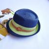 Sombrero de paja de verano para niños, sombrero de sol de verano para niños, sombrero de viaje de ocio para bebés, sombrero de pescador que combina con todo y protección solar.