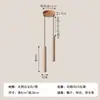 Luminária Pendente Pequena de Mesa Amarela Pedra de Caverna Estilo Minimalista Japonês Wabi-Sabi Luminária de Parede de Fundo para Sala de Estar Casa de Hóspedes Quarto Nórdico