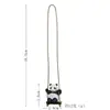 Colgante para Coche de la Serie Panda que se Balancea y se Autoregenera, Figura Linda de Celebridad de Internet, Tendencia Nacional, Colgante para Espejo Retrovisor, Decoración Interior de Coche