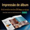 Design de Álbum Corporativo Impressão de Álbum de Capa Dura Fábrica de Produção de Livros Impressão de Álbum Corporativo Fábrica de Impressão de Álbum