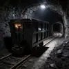 Vagão de mina de carregamento lateral para transporte de minério e remoção de escória subterrânea em trilhos curvos