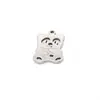 Colgantes Pequeños Huecos de Corte Láser de Acero Inoxidable Corona Panda y Muchos Estilos Accesorios para Pulsera Pendiente DIY