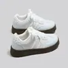 Tênis de Treino Alemão Estilo Casual Feminino 2026 Outono Novo Estilo Solado Grosso Antiderrapante Tênis Brancos Versátil para Estudantes Tendência Tênis Esportivos
