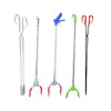 Pinza Recogedora de Basura de Acero Inoxidable Recogedor Pinza Telescópica Pinza Sanitaria Pinza de Mango Largo Fabricante Personalizada para Uso en el Hogar