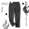 Pantalones Casuales Ligeros Elásticos de Secado Rápido para el Sol, Moda Masculina de Primavera y Verano, Pantalones Delgados, Combinan con Todo