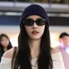 Gafas de Sol de Moda Estilo Influencer para Mujer, Gafas de Sol de Lujo de Gama Alta con Marco Pequeño, Gafas de Sol a la Moda con Protección Solar para Hombre