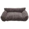 Cama para Gato Tipo Sofá de Nuevo Estilo, Cama para Perro de Felpa de Conejo, Cama para Gato, Cama para Mascotas para Todas las Estaciones, Suministros para Mascotas Envío Directo de Fábrica