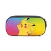 Nuevo Estuche de Lápices de Pokémon para Estudiantes, Caja de Lápices con Almacenamiento en Capas de Gran Capacidad, Caja de Papelería Portátil Multifuncional para Niños