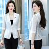 Chaqueta Protectora Solar Transfronteriza Nueva para Mujer Primavera y Verano 24 Nueva Pequeña Casual Corta Exterior Encaje Pequeño Delgado Traje