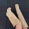 Nuevos estilos europeos y americanos de otoño/invierno: botas de cowboy occidentales sexys, de diseño único, a la moda y versátiles de tacón alto, cómodas botas altas estilo Martin