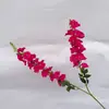 Flor Artificial Jacinto Decoración de Habitación de Boda Arreglo de Escena con Flores Artificiales Fondo de Pasillo Flor de Celebridad de Internet para Registrarse