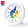 Reloj Educativo Deli Yx494 de Tres Manecillas Dispositivo de Aprendizaje para Estudiantes de Primer y Segundo Grado para Aprender sobre Relojes, Modelo Educativo al por Mayor