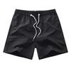20 Verão Amazon ebay Comércio Exterior Novo Moda Masculina Cor Sólida Calças de Praia Shorts Casuais Masculinos com Rede Interna