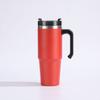 Taza de Coche de Acero Inoxidable de 30 oz Transfronteriza Taza Termo Portátil para Coche Taza con Asa de Gran Capacidad Vaso para Hielo Venta al por Mayor