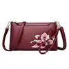 Regalo del Día de la Madre 2025 Nueva Moda Bolso Cruzado de un Solo Hombro para Mujer Bolso de Mamá Bordado Estilo Chino Exquisito Bolso para Teléfono