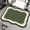 Alfombrilla de baño Felpudo Puerta de inodoro Barro de diatomeas Absorción de agua Antideslizante Hogar Interior Anticaída 2026 Estilo Nuevo