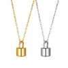 Cerradura Mini Minimalista de Acero Inoxidable Europea y Americana Transfronteriza Que Se Puede Abrir, Collar con Cenizas Conmemorativas, Colgante Conmemorativo de Cenizas
