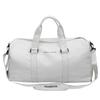 Bolsa de viagem portátil masculina de couro PU, bolsa esportiva crossbody repelente de água, bolsa de fitness para viagens de curta distância masculina