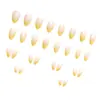 Vitalidade de Primavera Amarelo Custard Novo Estilo de Arte para Unhas Suave Alongador Base Translúcida Nude Transparente Textura Úmida Limpo Transparente