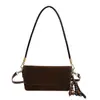 Textura de Celebridad de Internet Retro Bolso Pequeño 2025 Bolso Nuevo Bolso de Mujer Bolso Bandolera Casual Sencillo Moda Bolso Cuadrado Pequeño