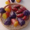 Batata-doce Simulada, Batata Roxa, Tomate, Berinjela, Modelo de Repolho, Comida Simulada, Pimenta Falsa e Rabanete Adereços de Fotografia
