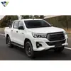 Adequado para Hilux Rocco 2016+ Modificação de Carro Kit Pequeno de Contorno para Para-choque Dianteiro Incluindo Placa de Proteção Inferior para Caixa de Roda