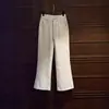 Jeans de Lyocell Versátiles, Suaves y Cómodos de Estilo Coreano Que Te Hacen Ver Más Alto y Delgado, Jeans Acampanados para Mujer L0321W